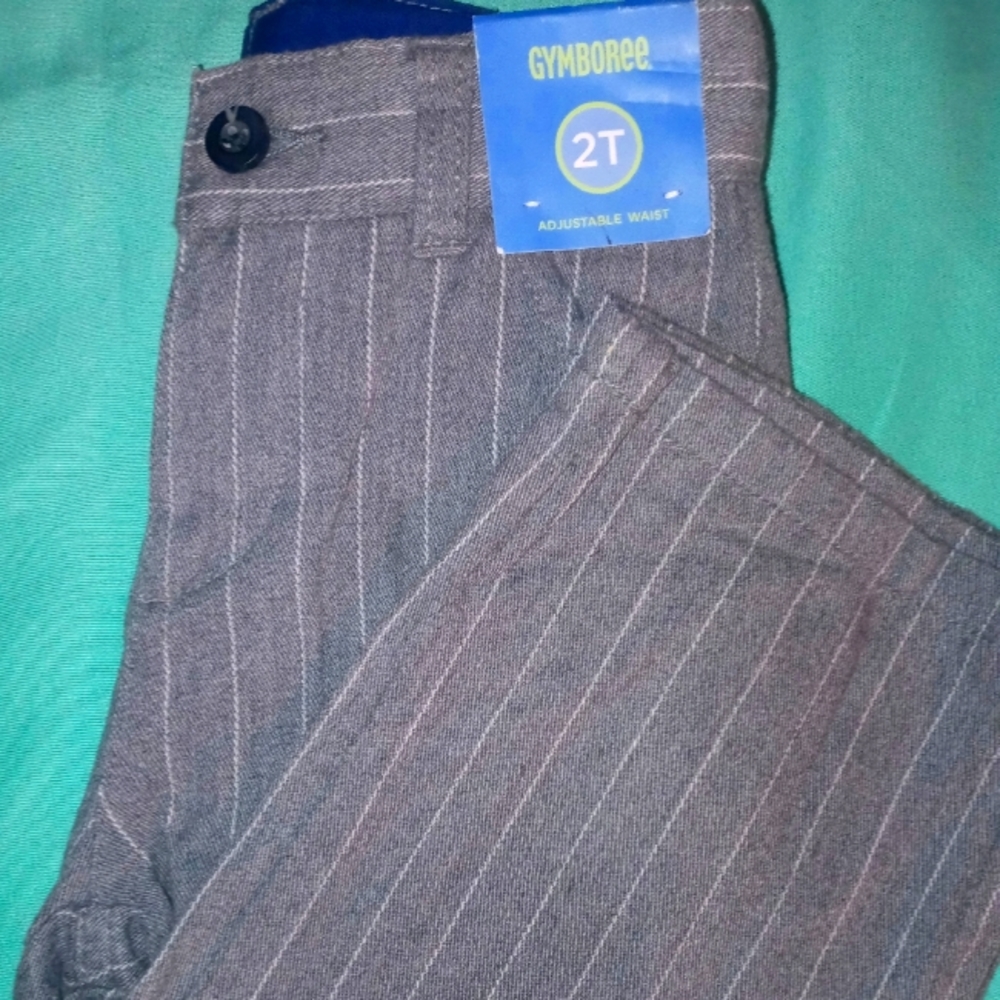 Brand new Grey pinstripe Pants Gymboree Size 2T